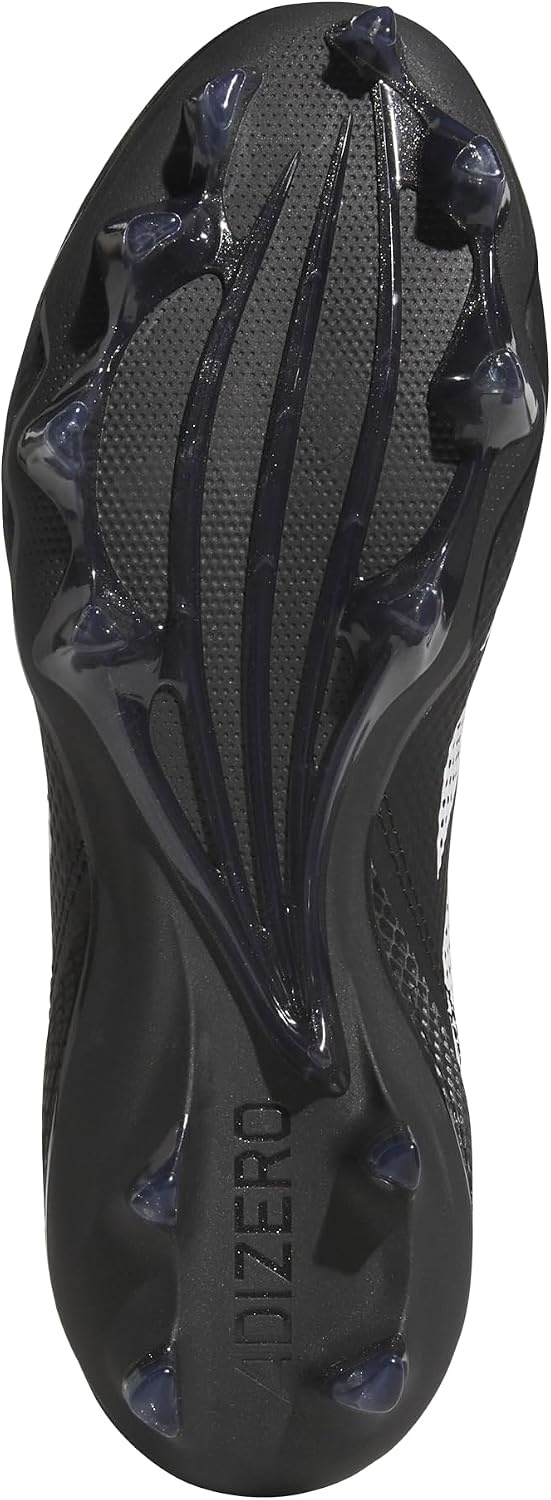 image:imageadidas Unisex Adult Adizero Impact American Football ShoesBlackWhiteTeam Collegiate Purple