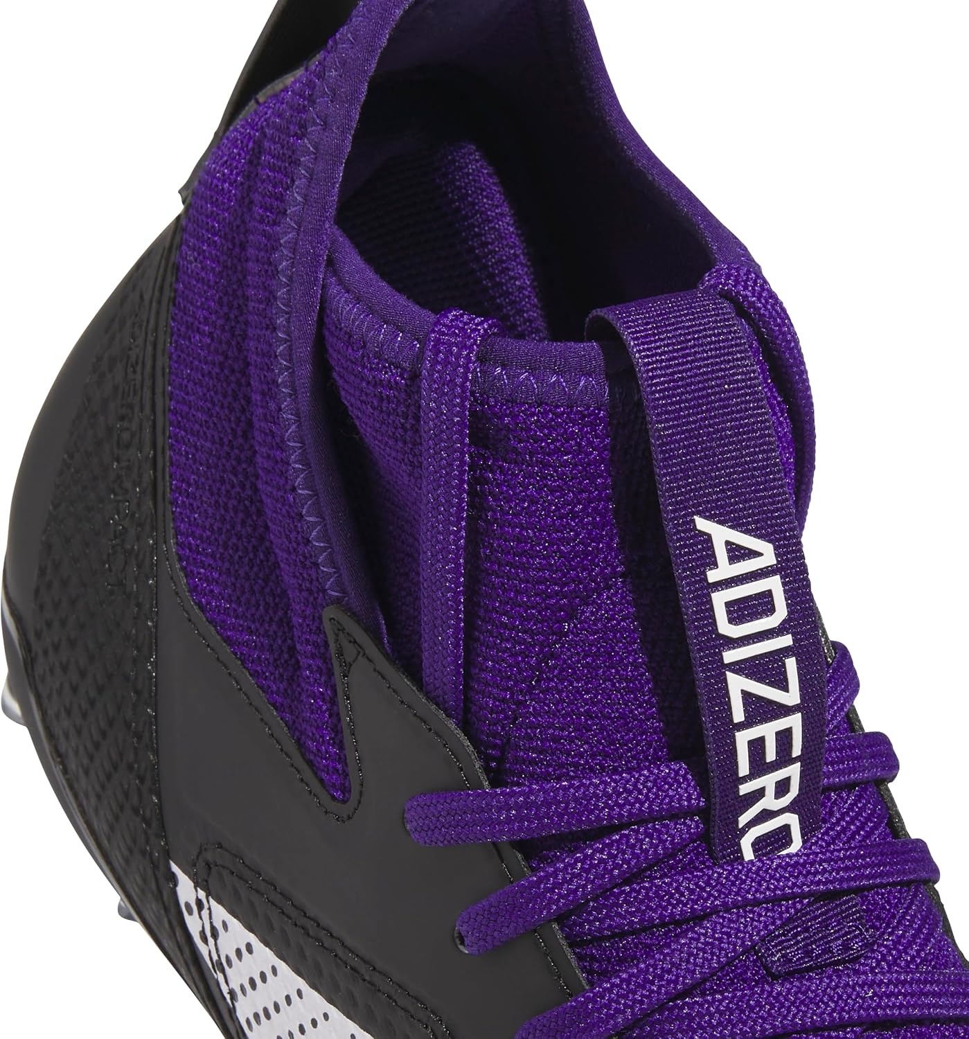 image:imageadidas Unisex Adult Adizero Impact American Football ShoesBlackWhiteTeam Collegiate Purple