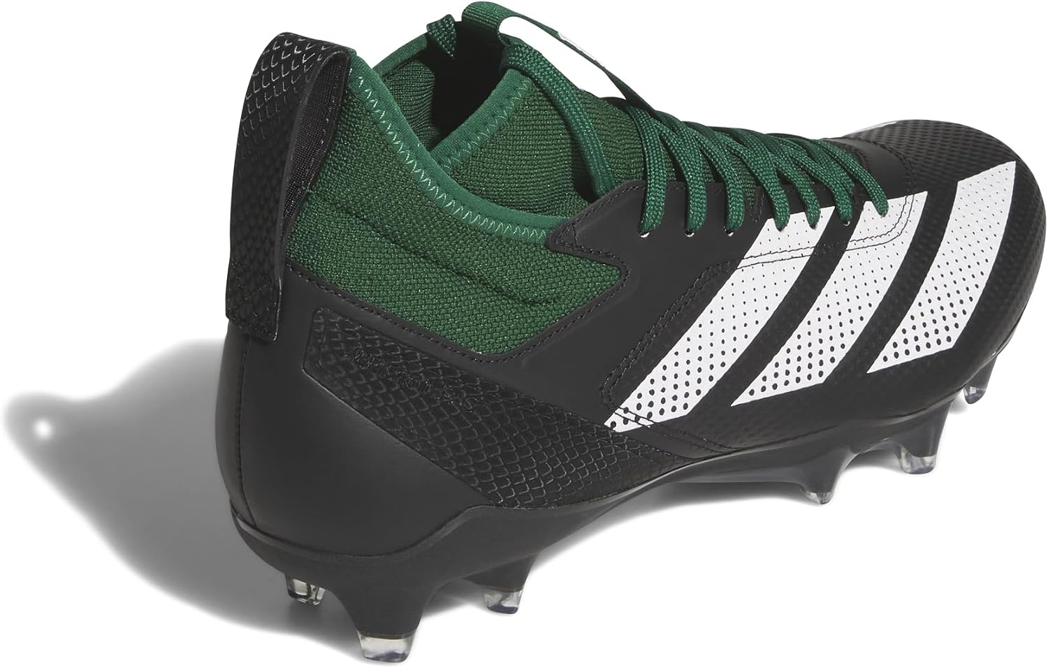 image:imageadidas Unisex Adult Adizero Impact American Football ShoesDark GreenWhiteBlack