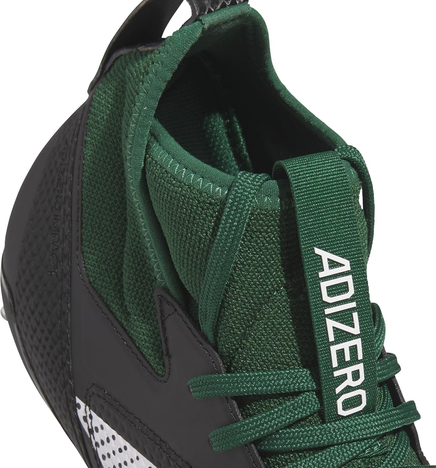 image:imageadidas Unisex Adult Adizero Impact American Football ShoesDark GreenWhiteBlack