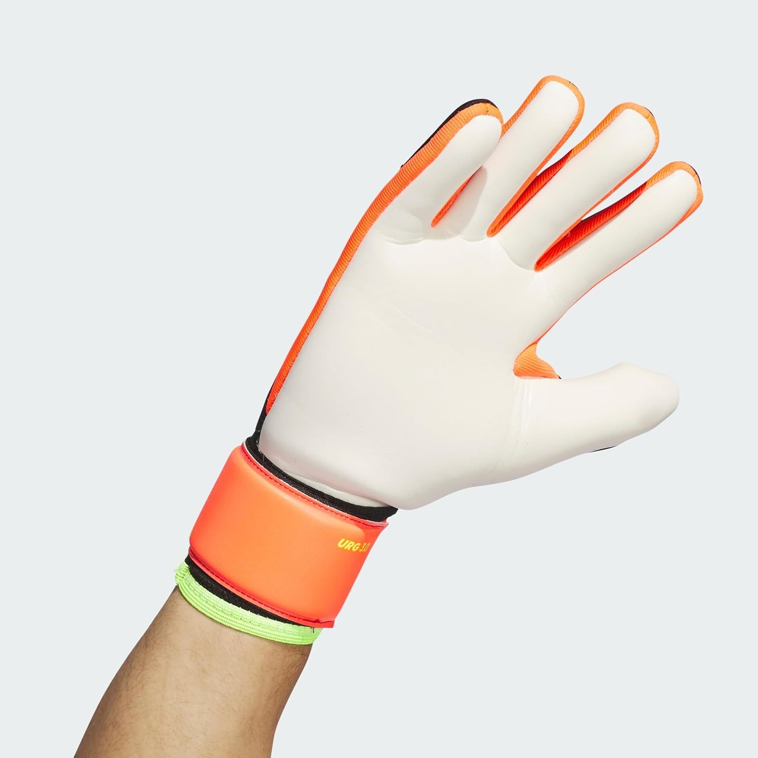 image:imageadidas Unisex Match Goalie Soccer GlovesBlackSolar RedSolar Yellow