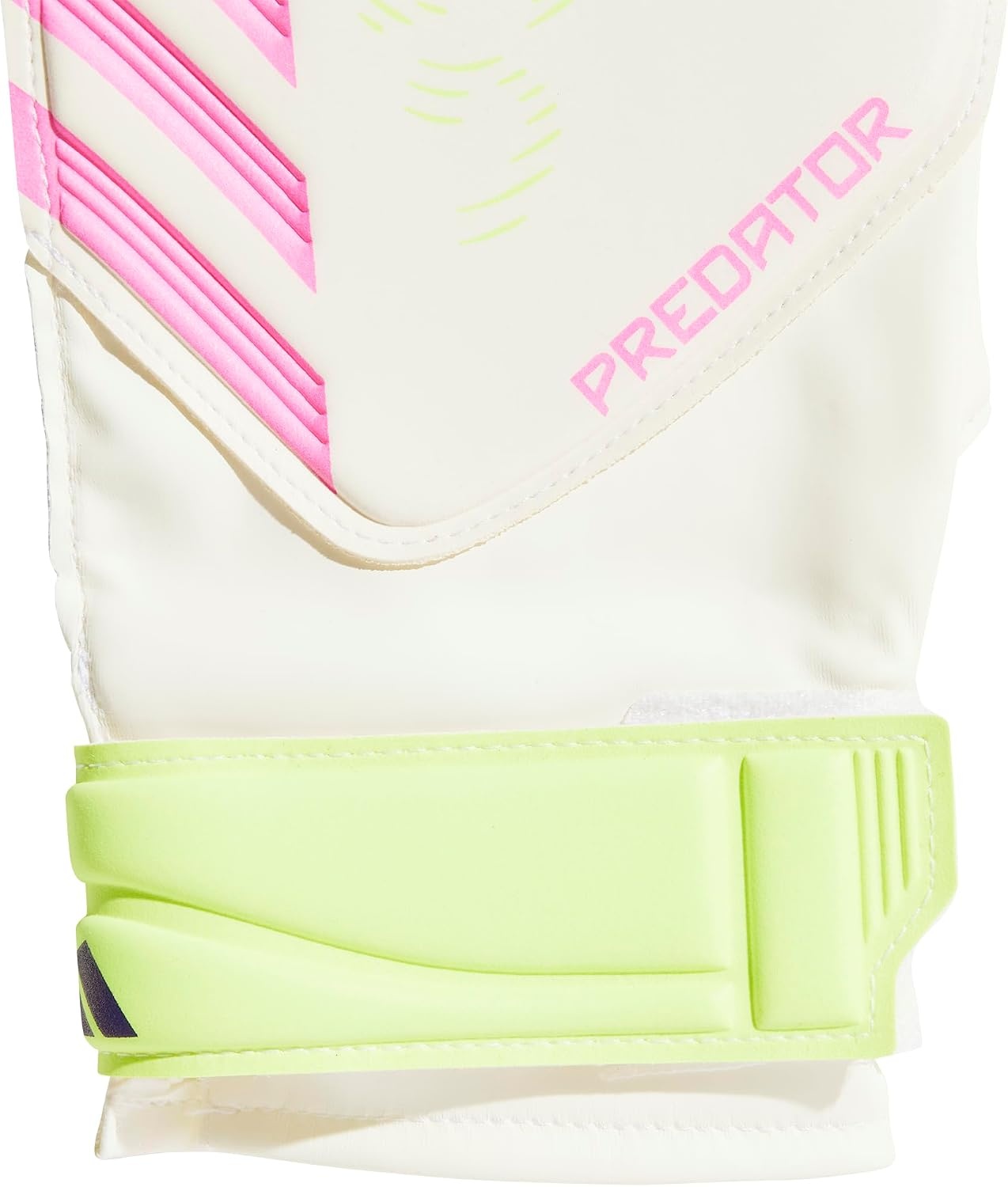 image:imageadidas Unisex Match Goalie Soccer GlovesWhiteWhiteLucid Lemon