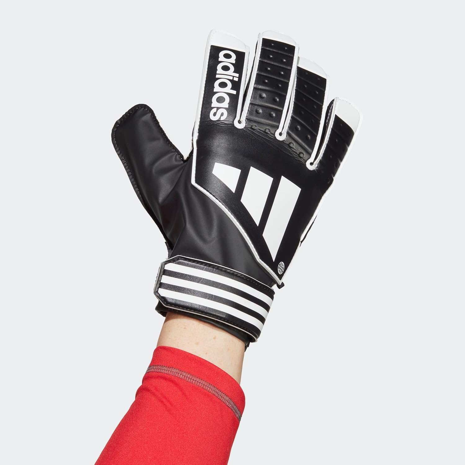 image:imageadidas UnisexAdult Tiro League Goalkeeper GlovesBlackWhiteBlack