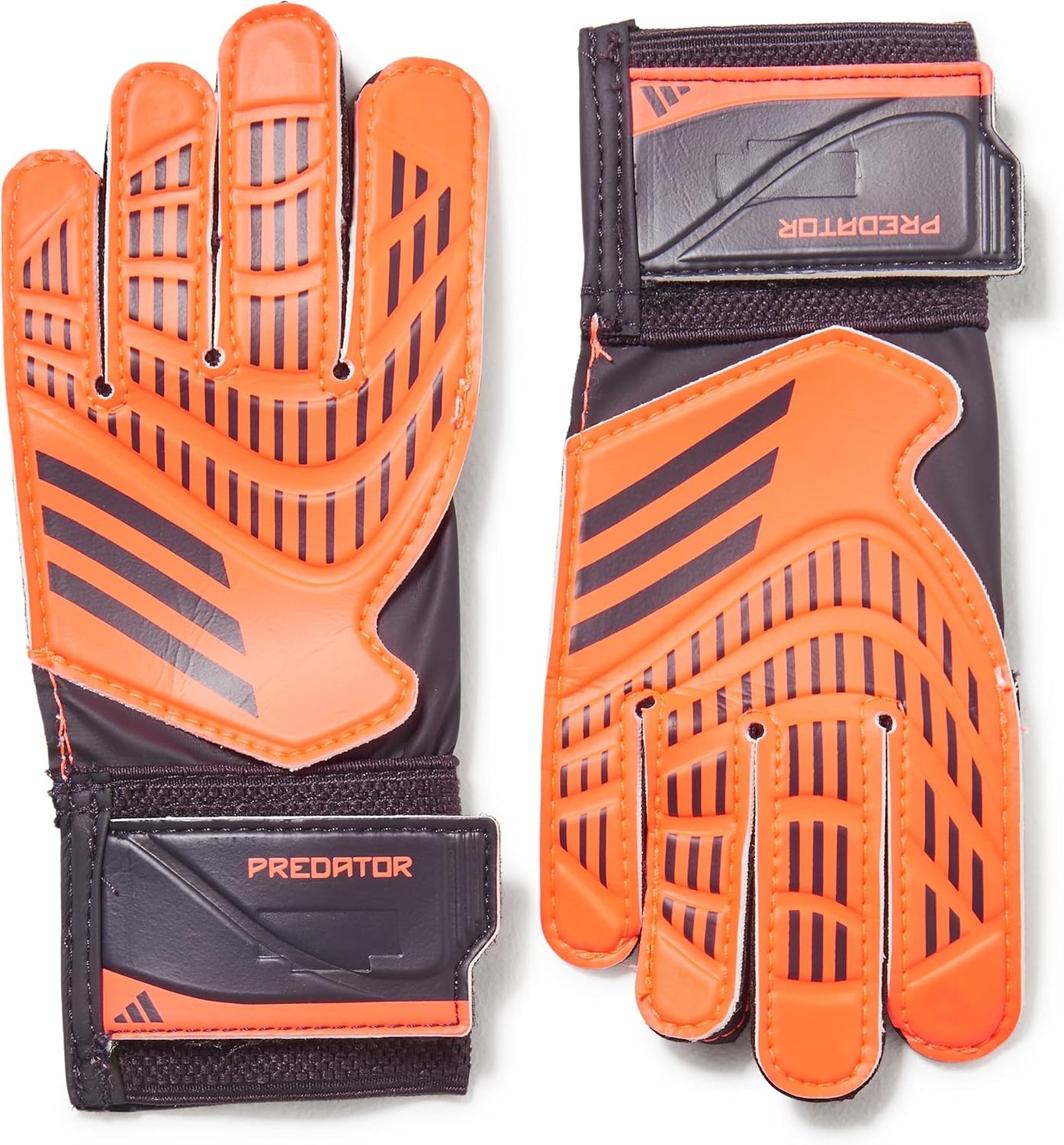 image:imageadidas UnisexKids Training Predator Goalie Soccer GlovesTurboAurora BlackTurbo