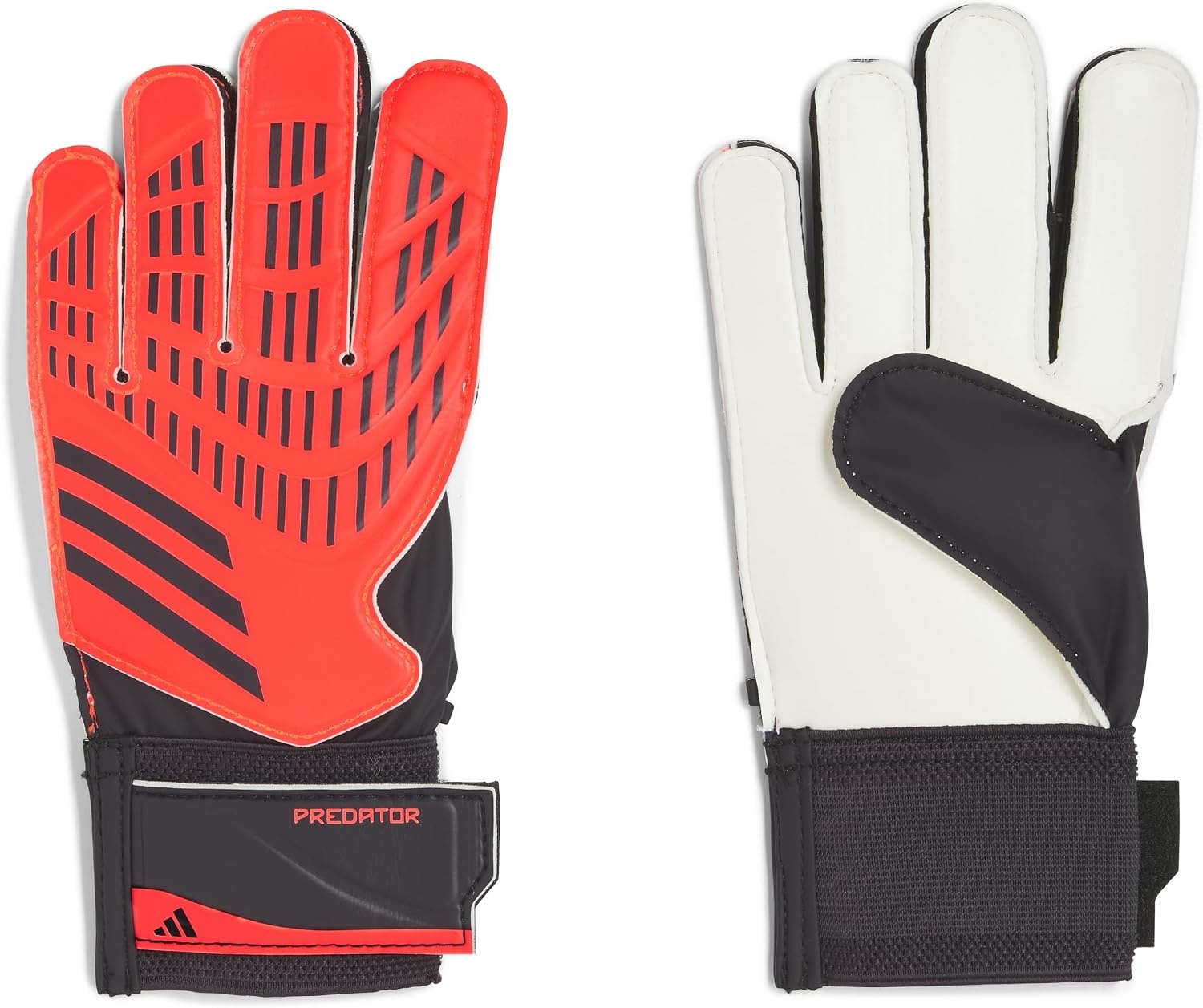 image:imageadidas UnisexKids Training Predator Goalie Soccer GlovesTurboAurora BlackTurbo
