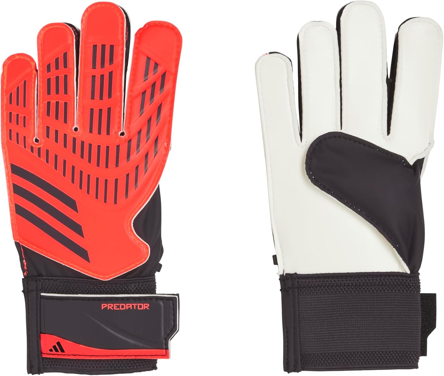 image:imageadidas UnisexKids Training Predator Goalie Soccer GlovesTurboAurora BlackTurbo