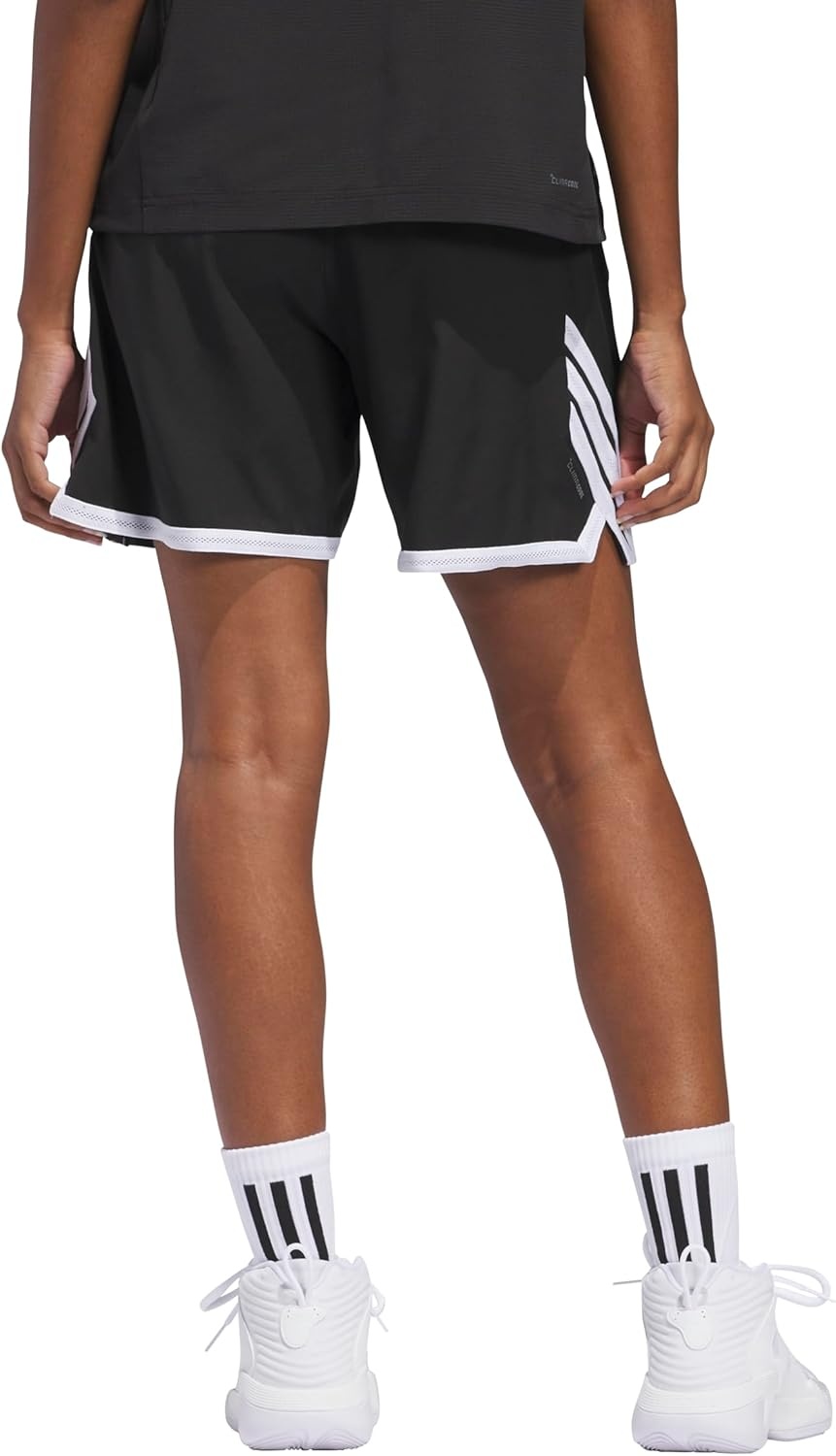 image:imageadidas Womens Crazylite Basketball ShortsBlackWhite2025