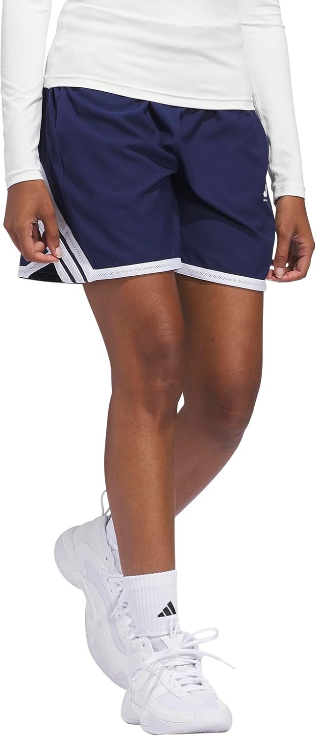 image:imageadidas Womens Crazylite Basketball ShortsTeam Navy BlueWhite
