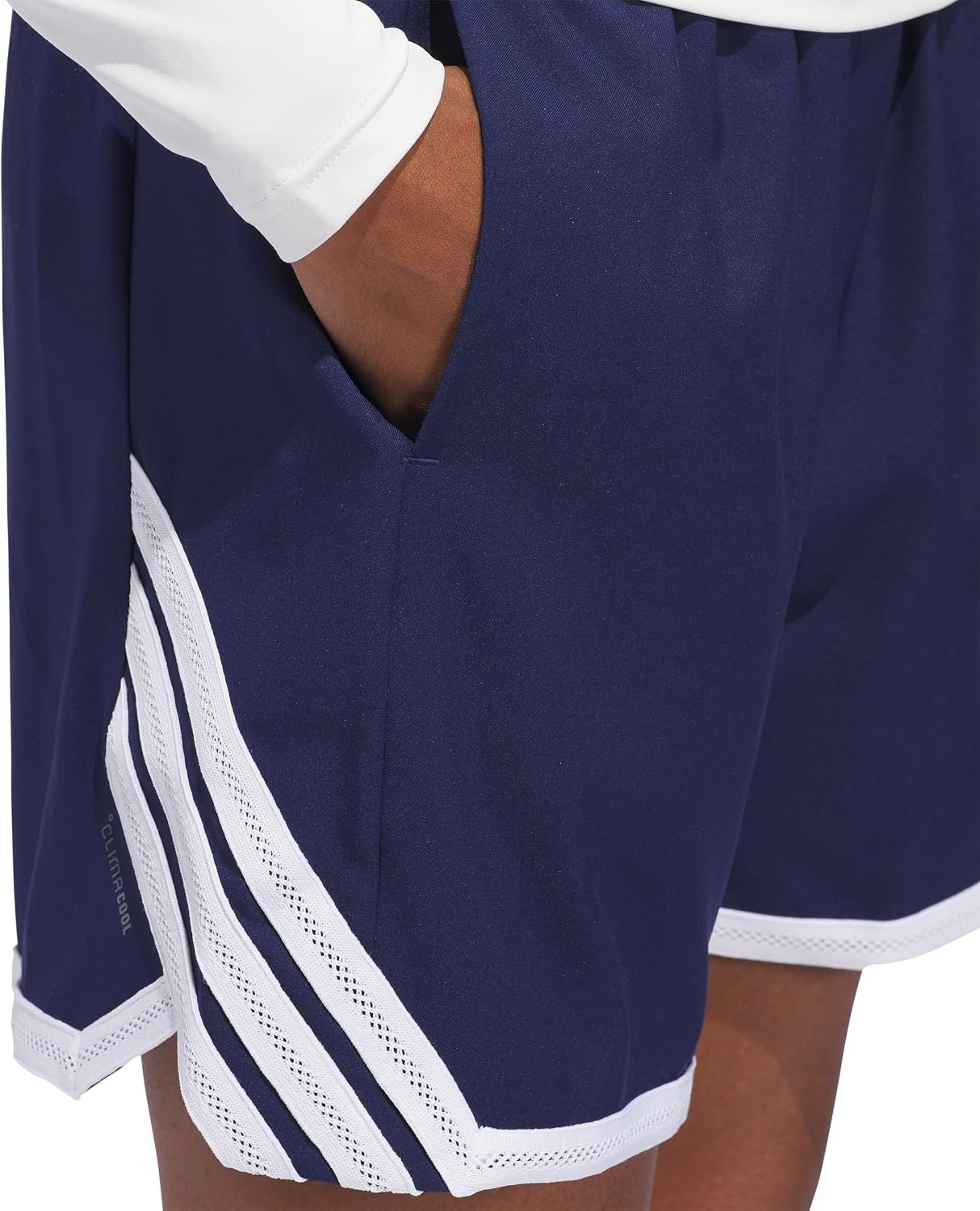 image:imageadidas Womens Crazylite Basketball ShortsTeam Navy BlueWhite