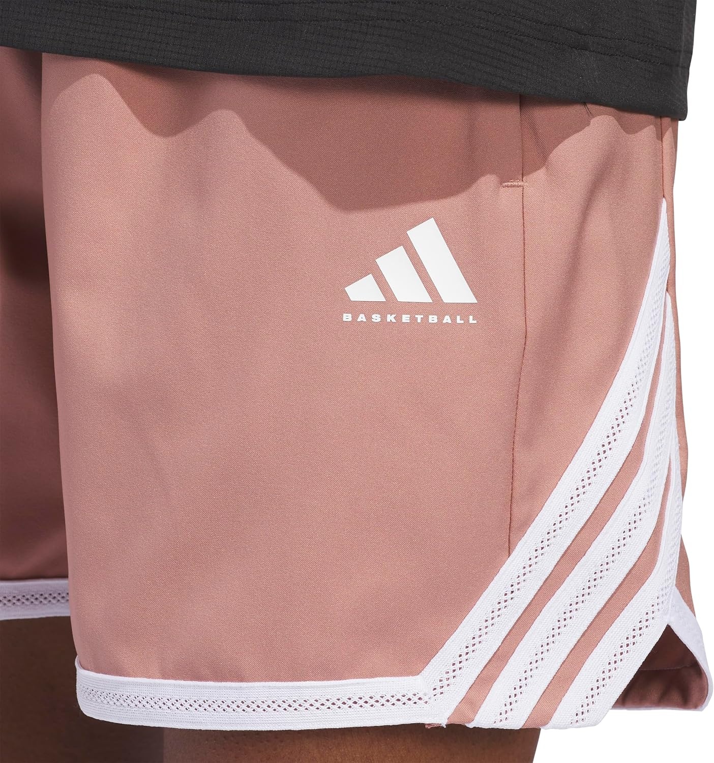 image:imageadidas Womens Crazylite Basketball ShortsWarm ClayWhite