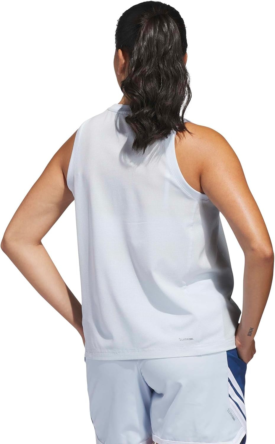 image:imageadidas Womens Crazylite Woven Basketball Tank TopCrystal Sky