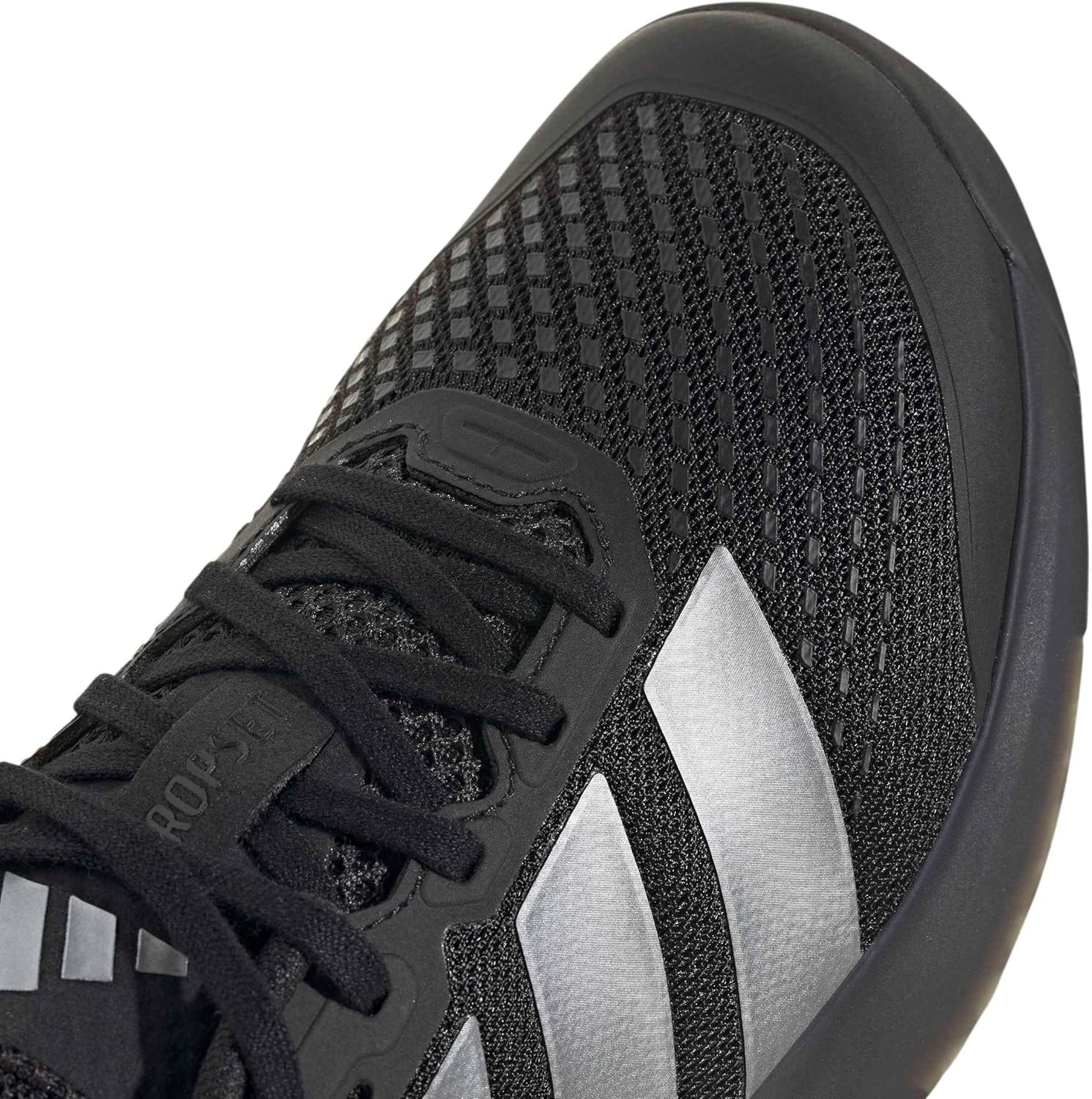 image:imageadidas Womens Dropset 4 Training Sneakers Shoes WhiteBlackIron MetallicBlack