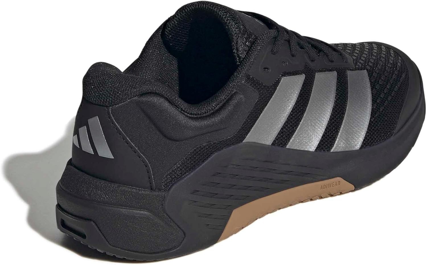 image:imageadidas Womens Dropset 4 Training Sneakers Shoes WhiteBlackIron MetallicBlack