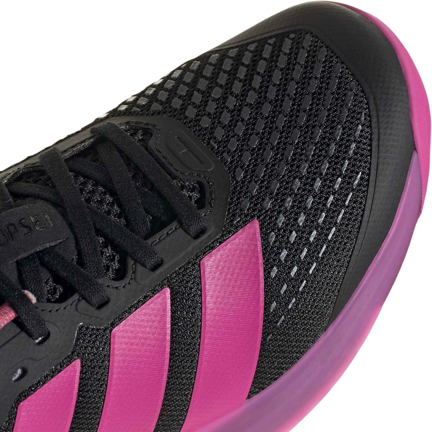 image:imageadidas Womens Dropset 4 Training Sneakers Shoes WhiteBlackSemi Lucid FuchsiaTangerine