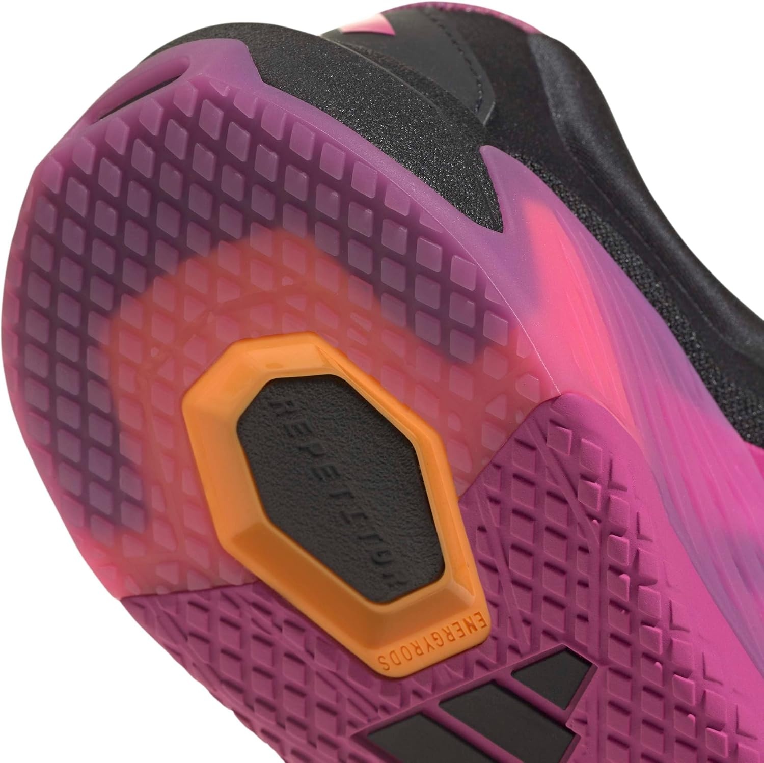 image:imageadidas Womens Dropset 4 Training Sneakers Shoes WhiteBlackSemi Lucid FuchsiaTangerine