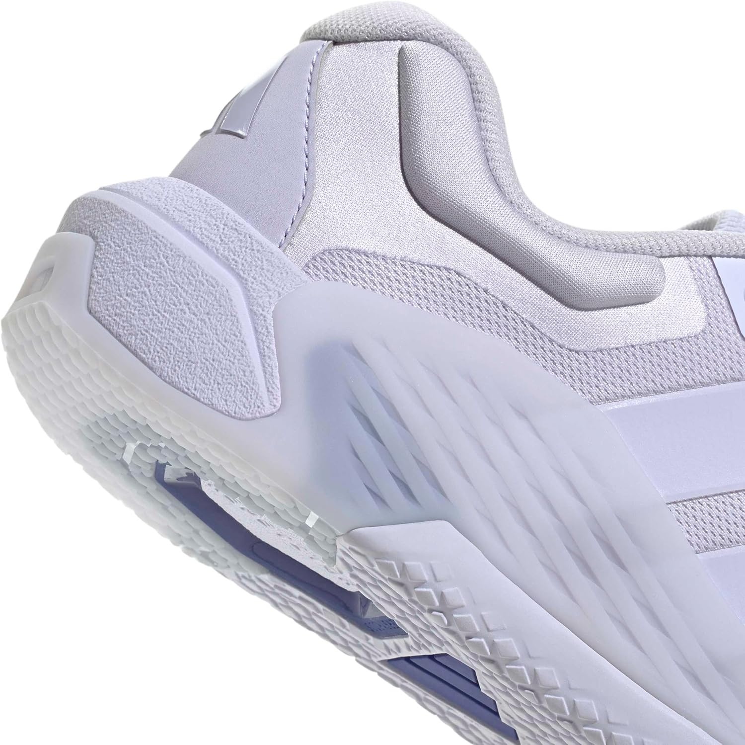 image:imageadidas Womens Dropset 4 Training Sneakers Shoes WhiteFrozen PurpleFrozen PurplePure Purple