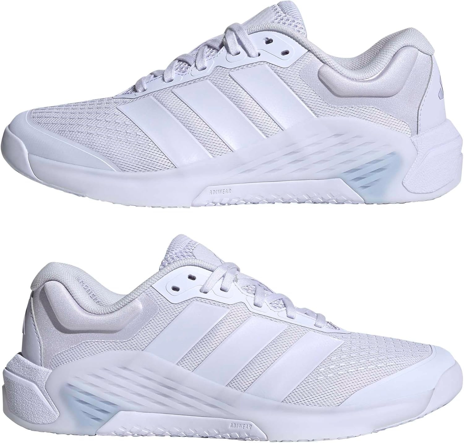 image:imageadidas Womens Dropset 4 Training Sneakers Shoes WhiteFrozen PurpleFrozen PurplePure Purple