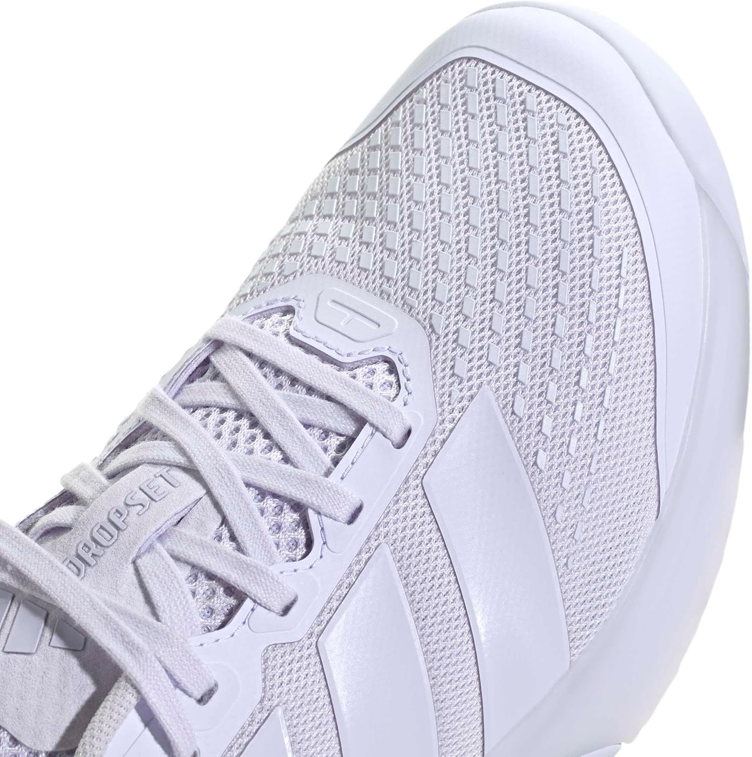 image:imageadidas Womens Dropset 4 Training Sneakers Shoes WhiteFrozen PurpleFrozen PurplePure Purple