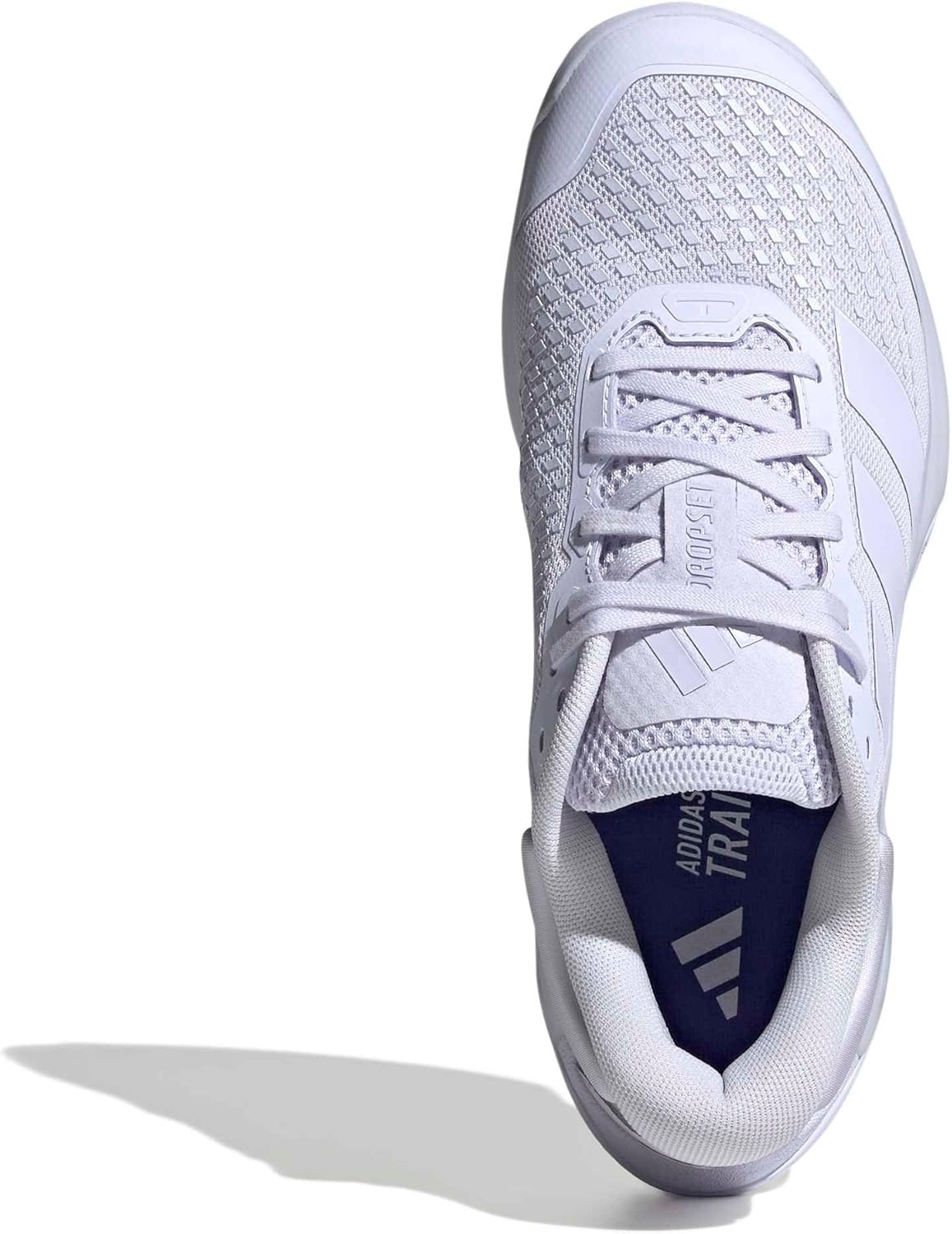 image:imageadidas Womens Dropset 4 Training Sneakers Shoes WhiteFrozen PurpleFrozen PurplePure Purple