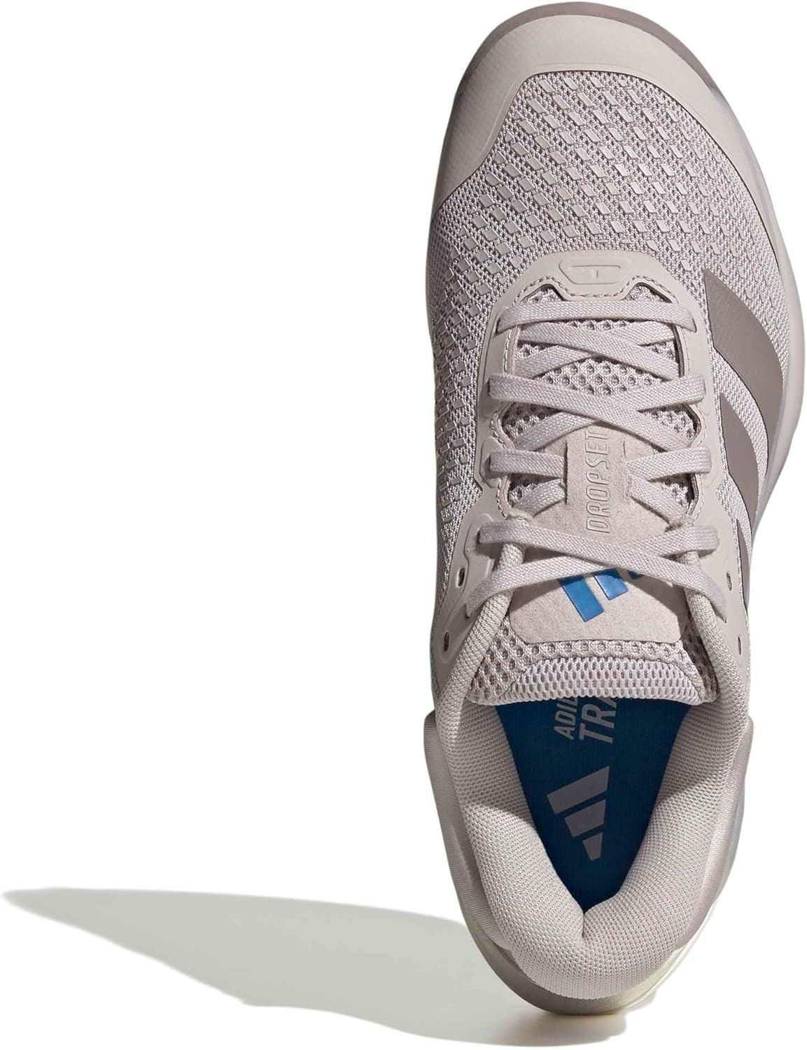 image:imageadidas Womens Dropset 4 Training Sneakers Shoes WhiteIce PurplePreloved FigRay Blue