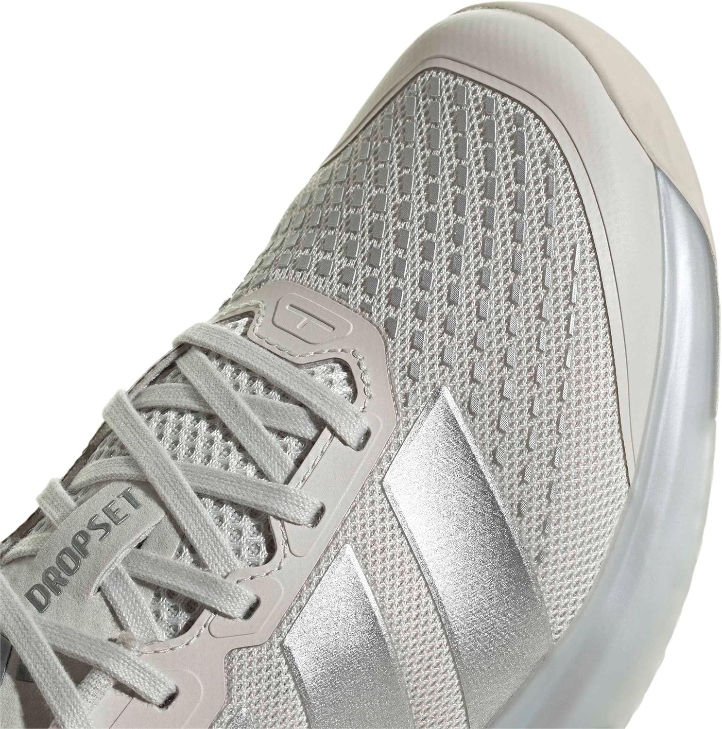 image:imageadidas Womens Dropset 4 Training Sneakers Shoes WhiteOrbit GreyTech Grey MetallicSilver Metallic