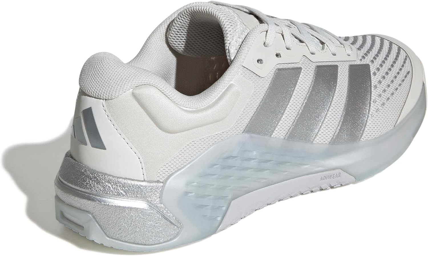 image:imageadidas Womens Dropset 4 Training Sneakers Shoes WhiteOrbit GreyTech Grey MetallicSilver Metallic