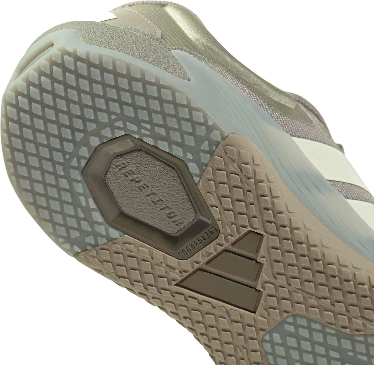 image:imageadidas Womens Dropset 4 Training Sneakers Shoes WhiteSilver PebbleIce Gold MetallicWonder Cargo