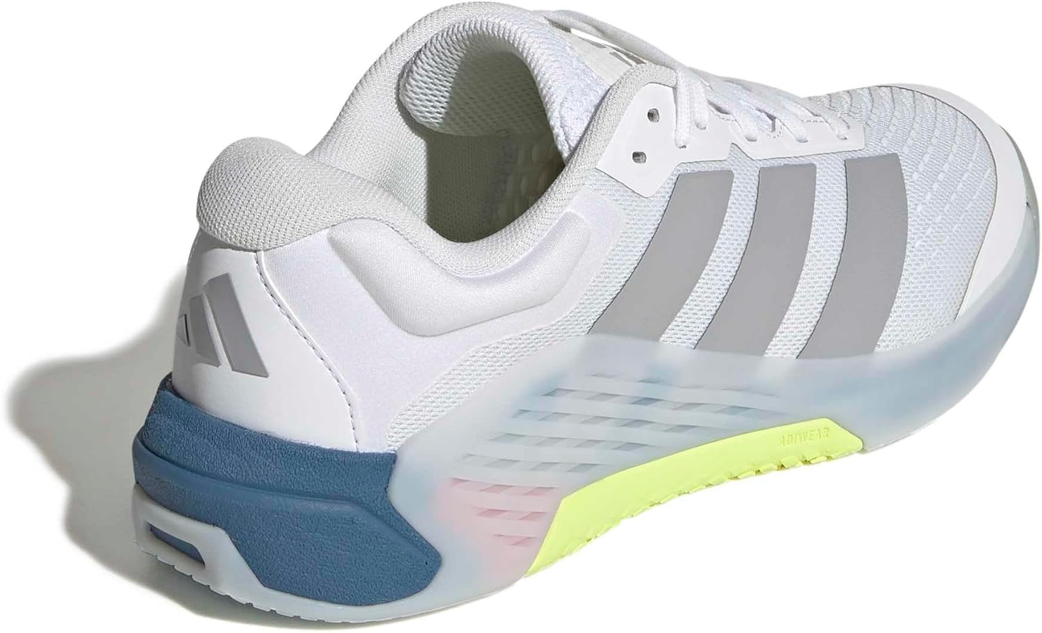 image:imageadidas Womens Dropset 4 Training Sneakers Shoes WhiteWhiteHalo SilverDusky Ink