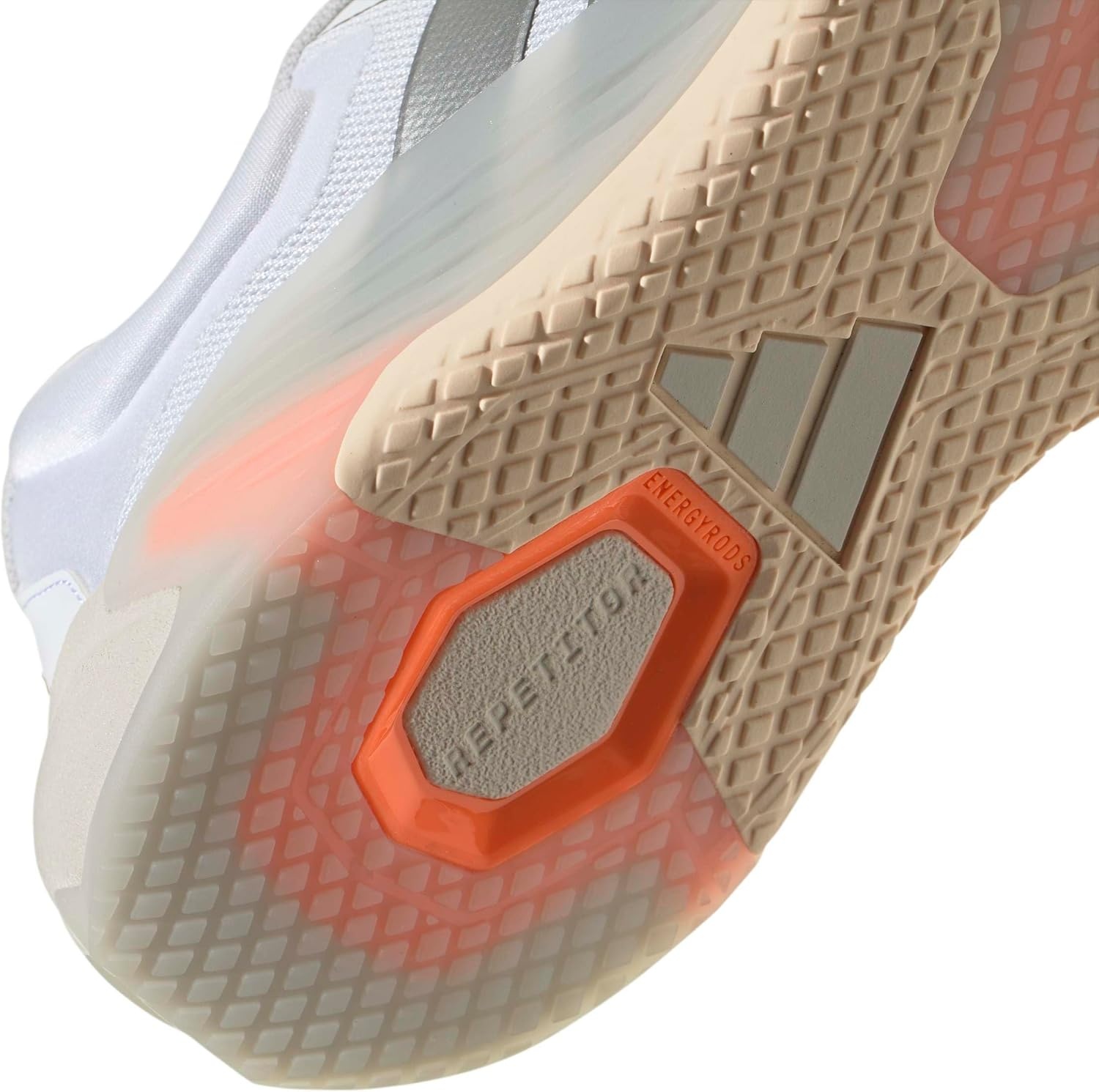 image:imageadidas Womens Dropset 4 Training Sneakers Shoes WhiteWhiteSilver Metallic