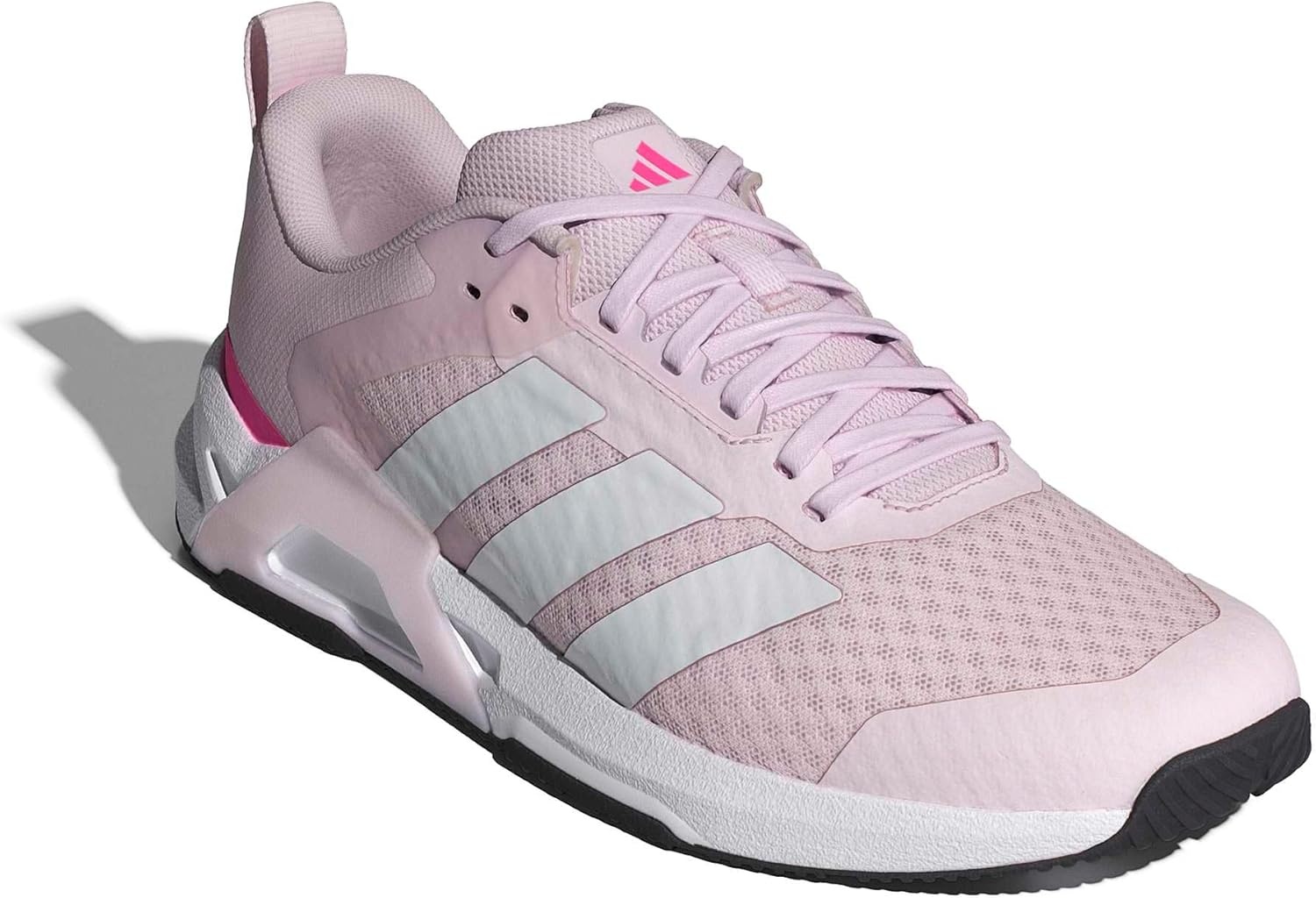 image:imageadidas Womens Dropset Control Training Sneakers Shoes BlackAlmost PinkWhiteLucid Pink