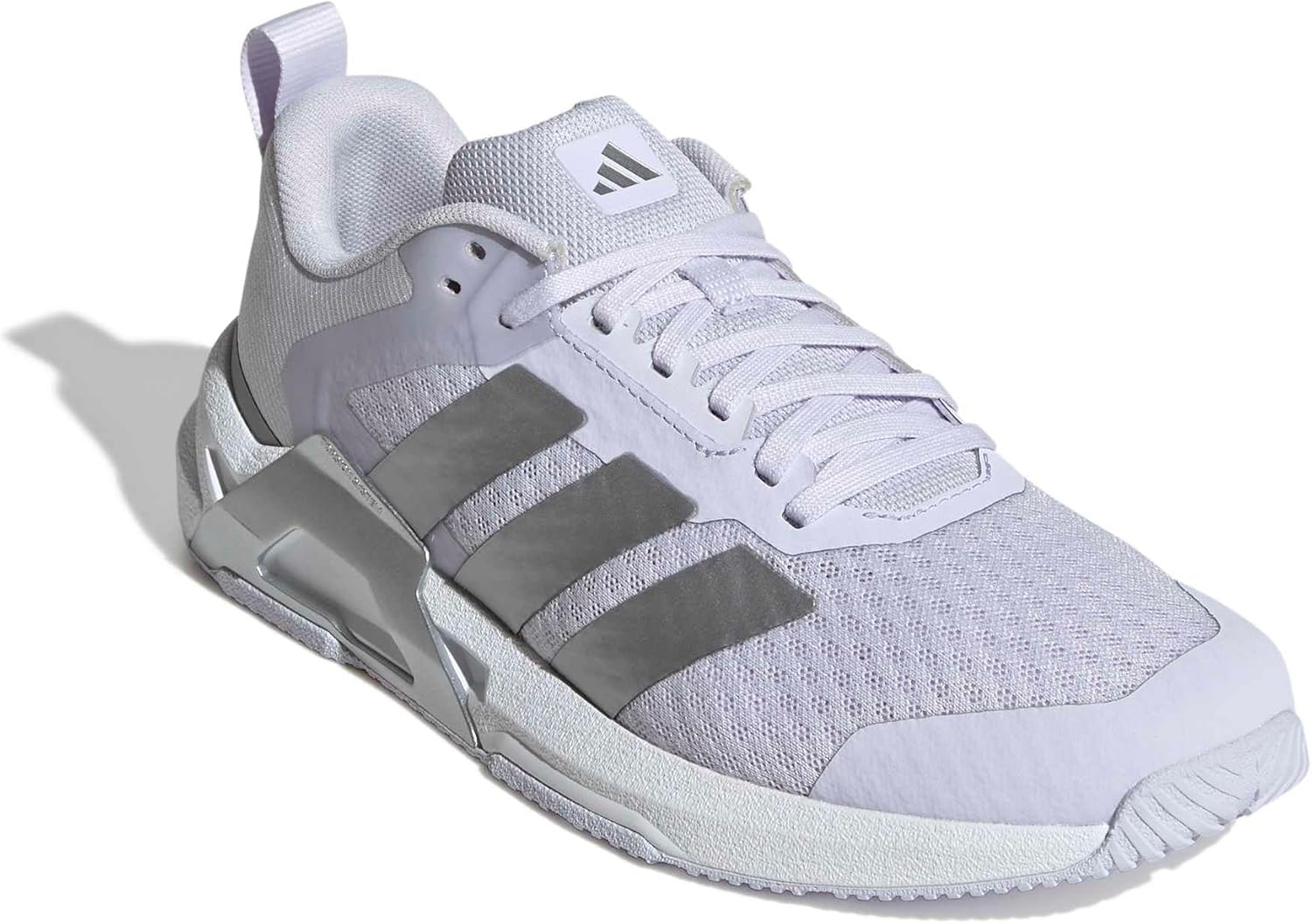 image:imageadidas Womens Dropset Control Training Sneakers Shoes BlackFrozen PurpleSilver MetallicWhite