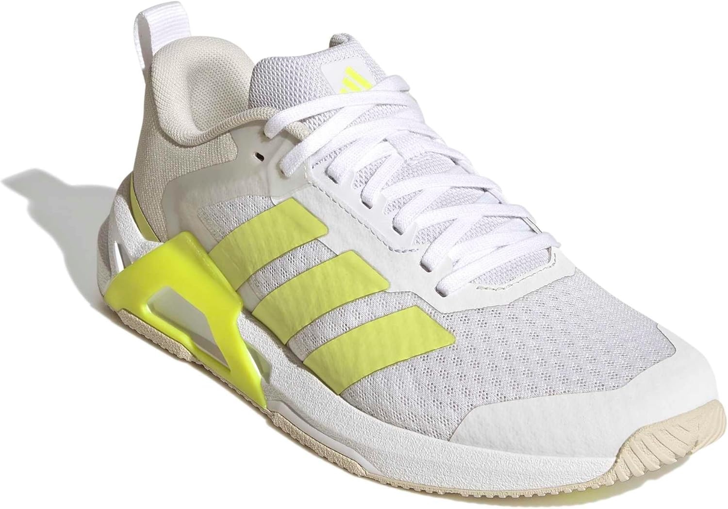 image:imageadidas Womens Dropset Control Training Sneakers Shoes BlackWhiteFrozen LemonOrbit Grey