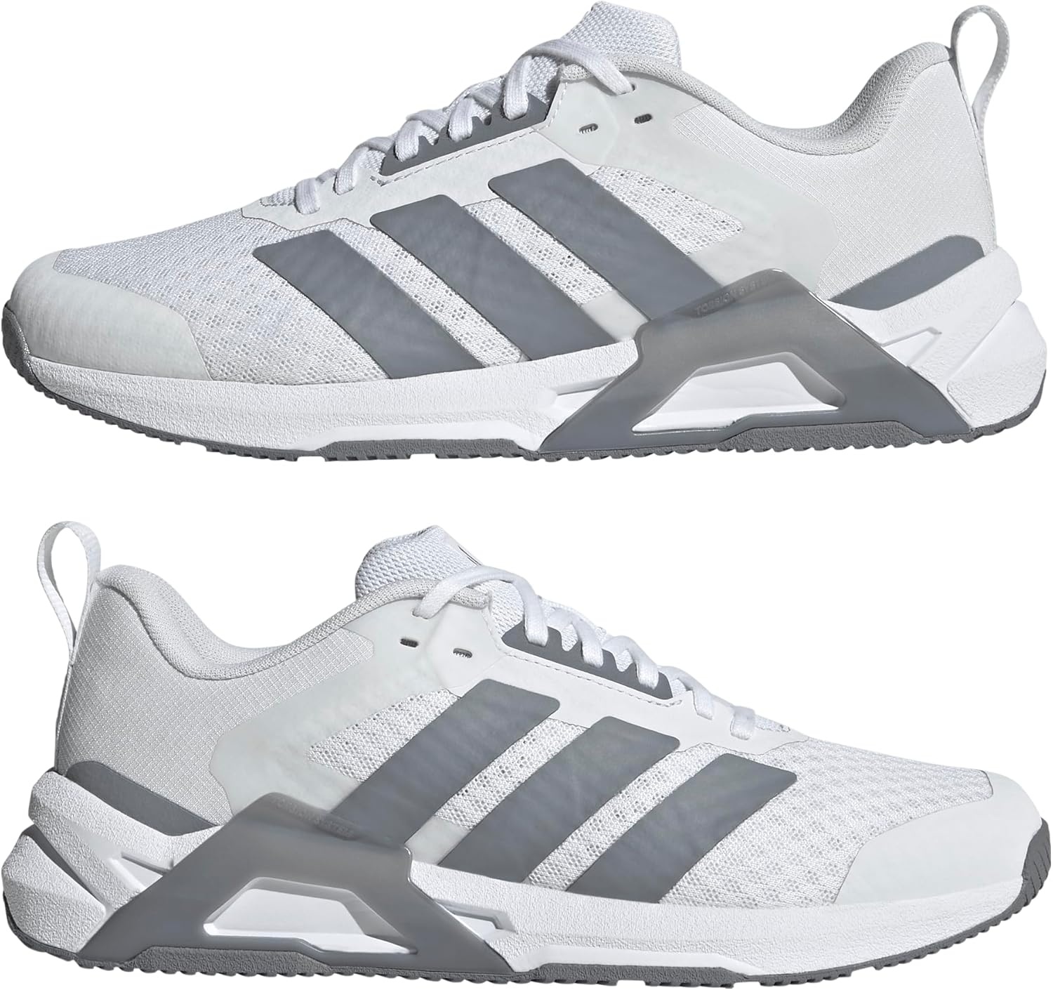 image:imageadidas Womens Dropset Control Training Sneakers Shoes BlackWhiteGreyLucid Red