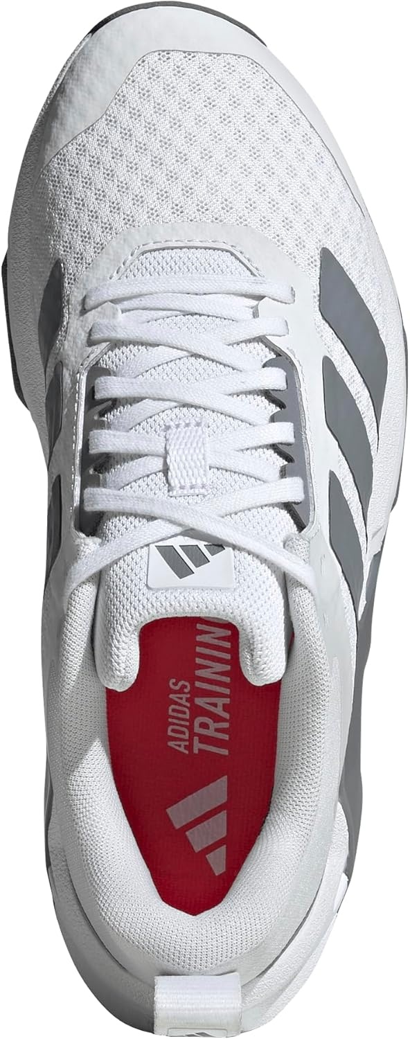 image:imageadidas Womens Dropset Control Training Sneakers Shoes BlackWhiteGreyLucid Red