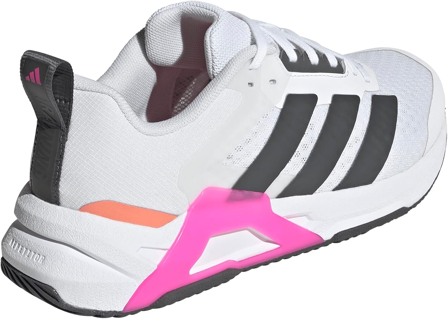 image:imageadidas Womens Dropset Control Training Sneakers Shoes BlackWhiteGreyShock Pink