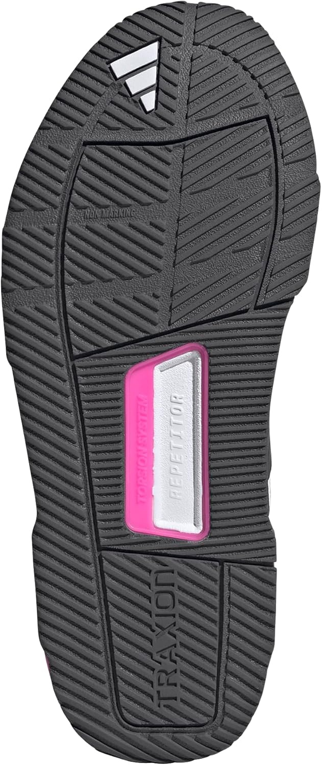 image:imageadidas Womens Dropset Control Training Sneakers Shoes BlackWhiteGreyShock Pink