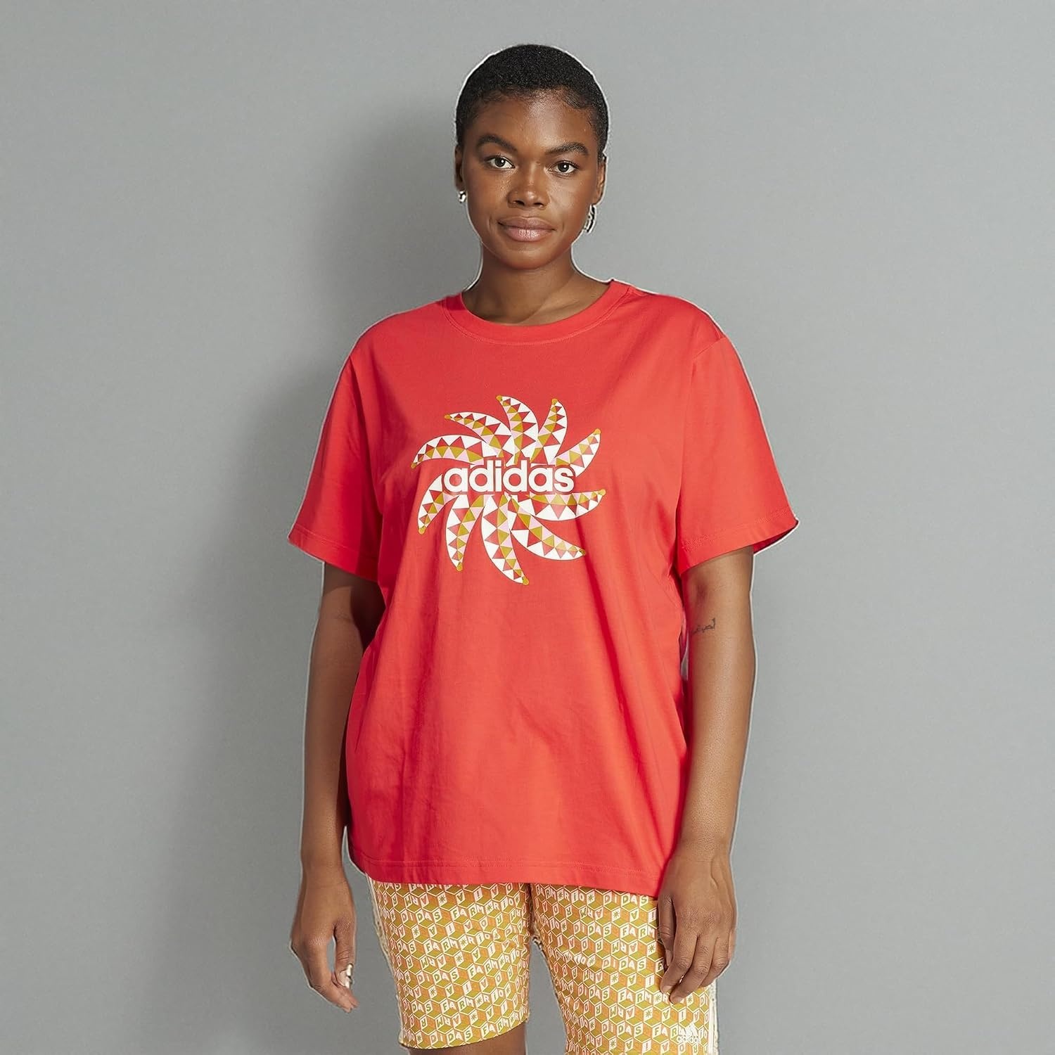 image:imageadidas Womens Farm Rio Graphic TShirtTomato