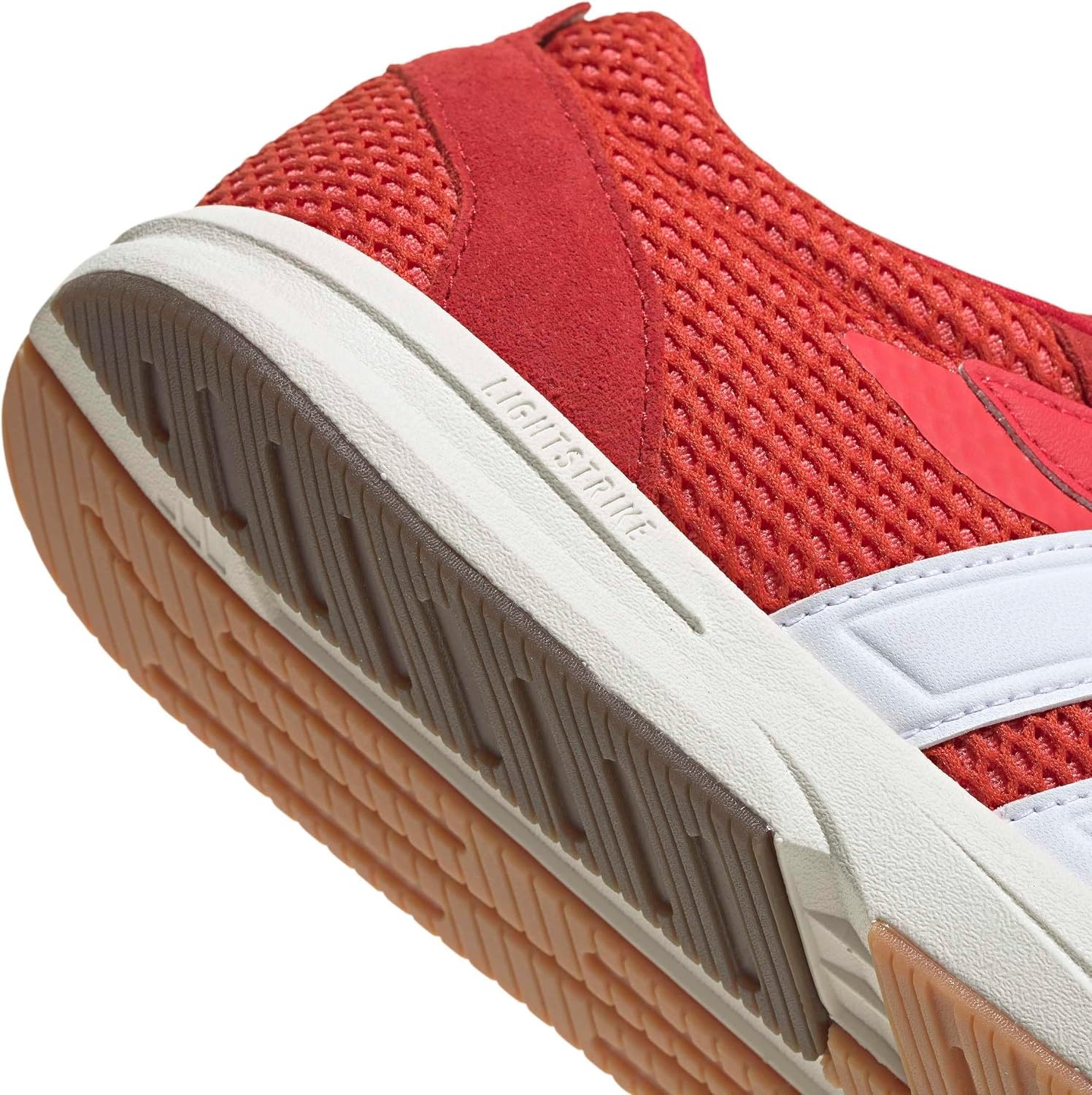 image:imageadidas Womens Lightblaze Lp Lace Up Sneakers Shoes Casual BlackBetter ScarletWhiteSemi Lucid Red