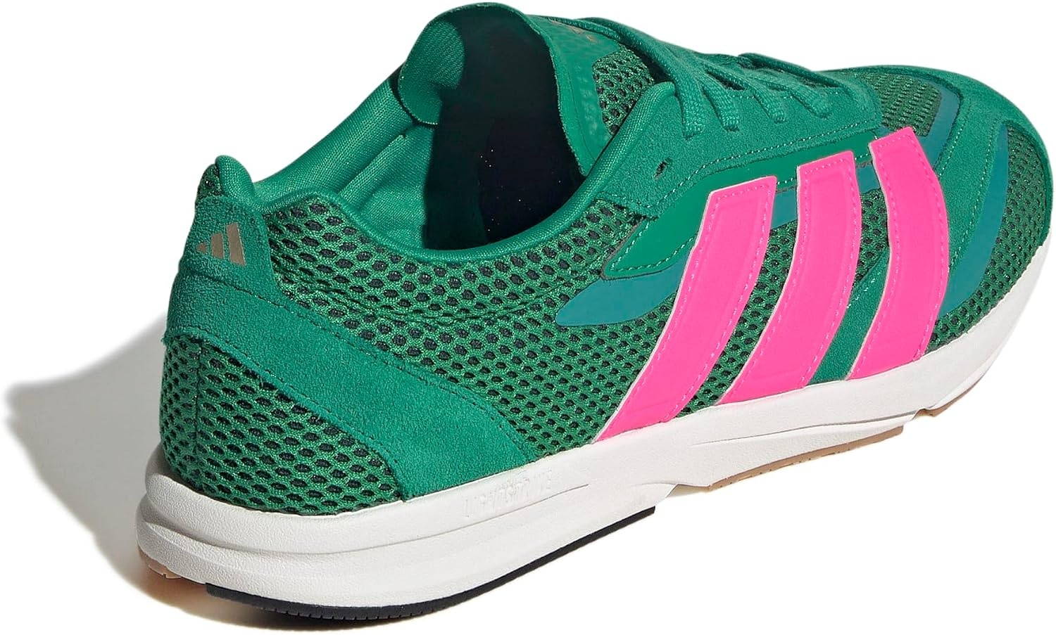 image:imageadidas Womens Lightblaze Lp Lace Up Sneakers Shoes Casual BlackCourt GreenLucid PinkPure Teal