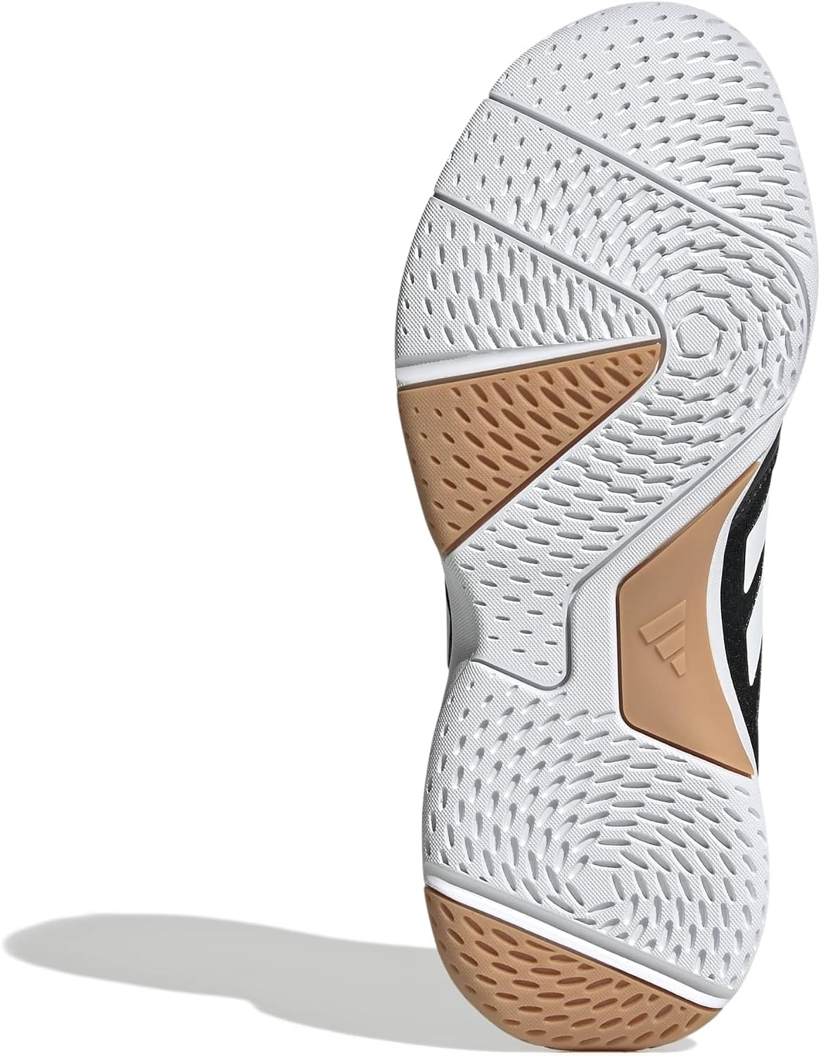 image:imageadidas Womens Ligra 8 Indoor ShoesBlackWhiteWhite