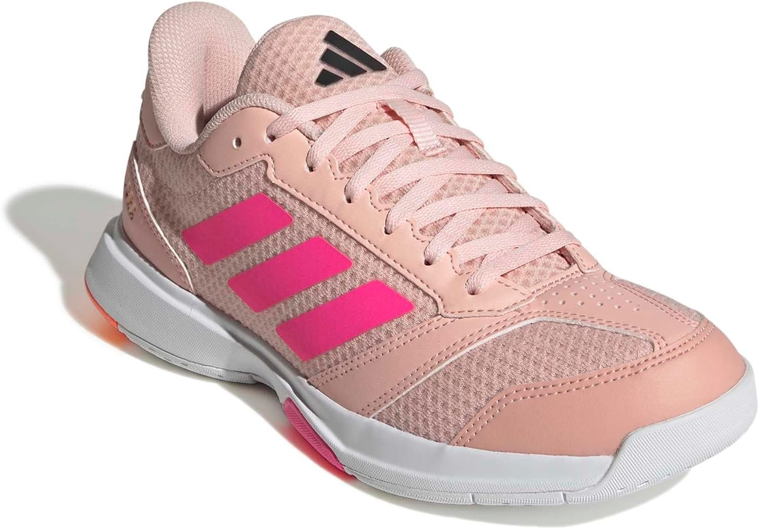 image:imageadidas Womens Ligra 8 Indoor ShoesBlush PinkLucid PinkWhite
