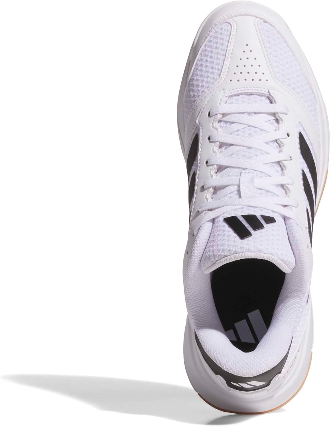image:imageadidas Womens Ligra 8 Indoor ShoesWhiteBlackWhite
