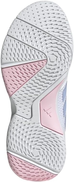 image:imageadidas Womens Ligra 8 Indoor ShoesWhiteViolet ToneClear Pink