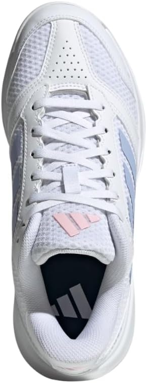 image:imageadidas Womens Ligra 8 Indoor ShoesWhiteViolet ToneClear Pink