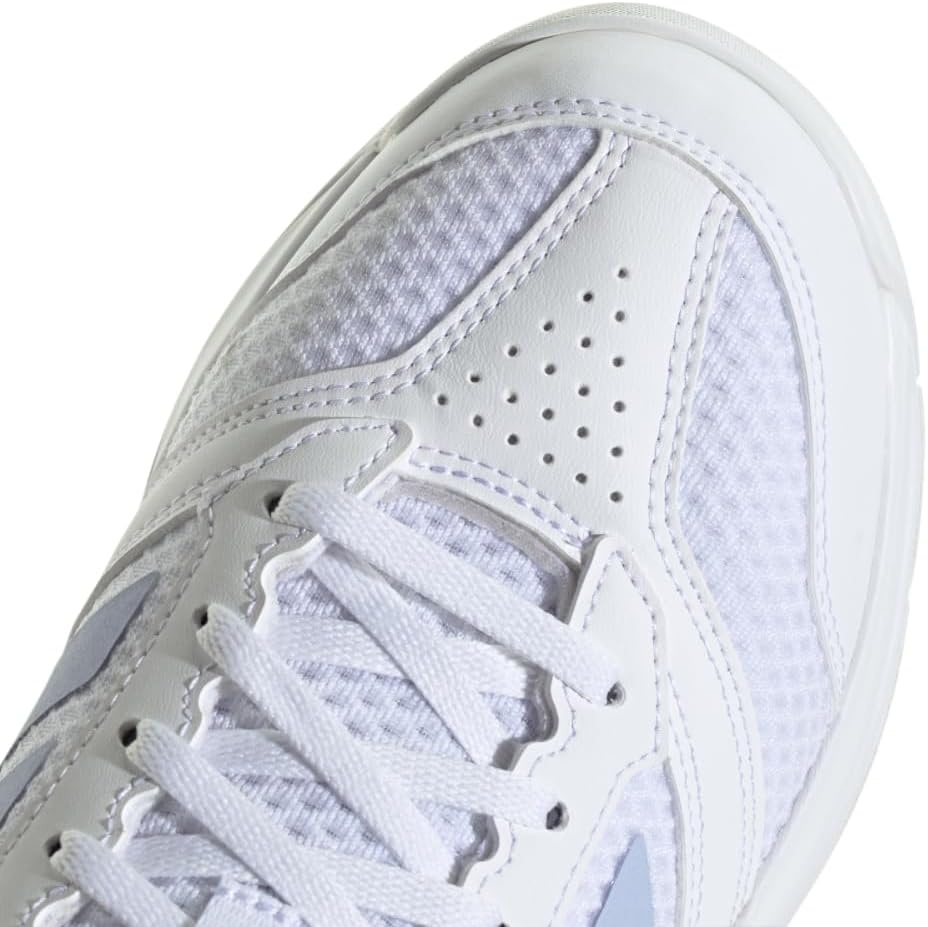 image:imageadidas Womens Ligra 8 Indoor ShoesWhiteViolet ToneClear Pink