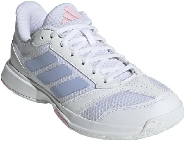 image:imageadidas Womens Ligra 8 Indoor ShoesWhiteViolet ToneClear Pink