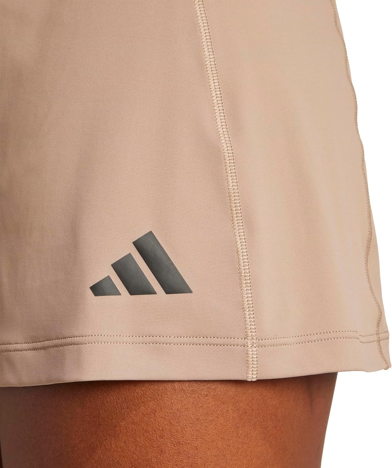 image:imageadidas Womens Optime Workout SkortChalky Brown