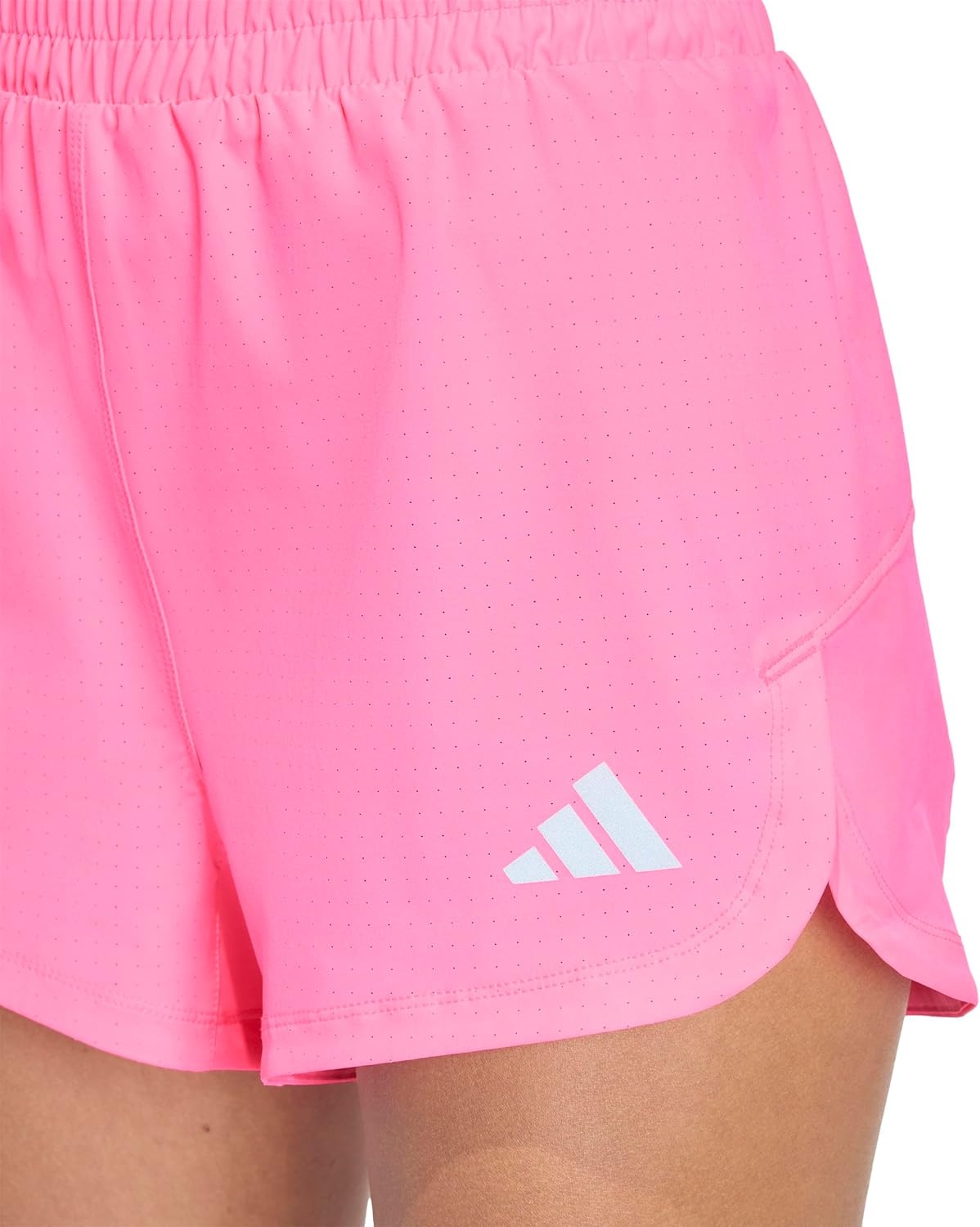image:imageadidas Womens Racer Pacer Woven ShortsLucid Pink