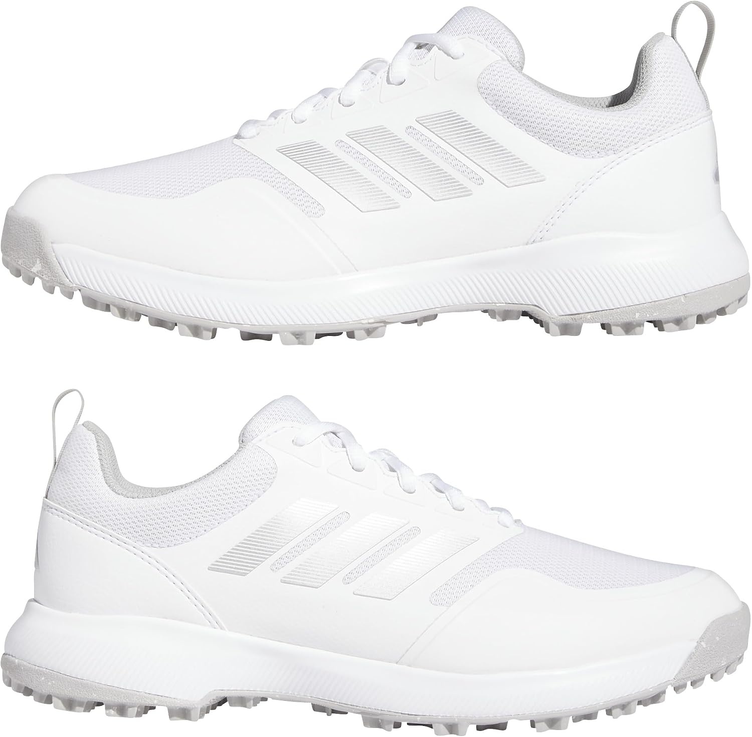image:imageadidas Womens Tech Response 30 Golf Shoes ShoesCloud White Grey Two Silver Metallic