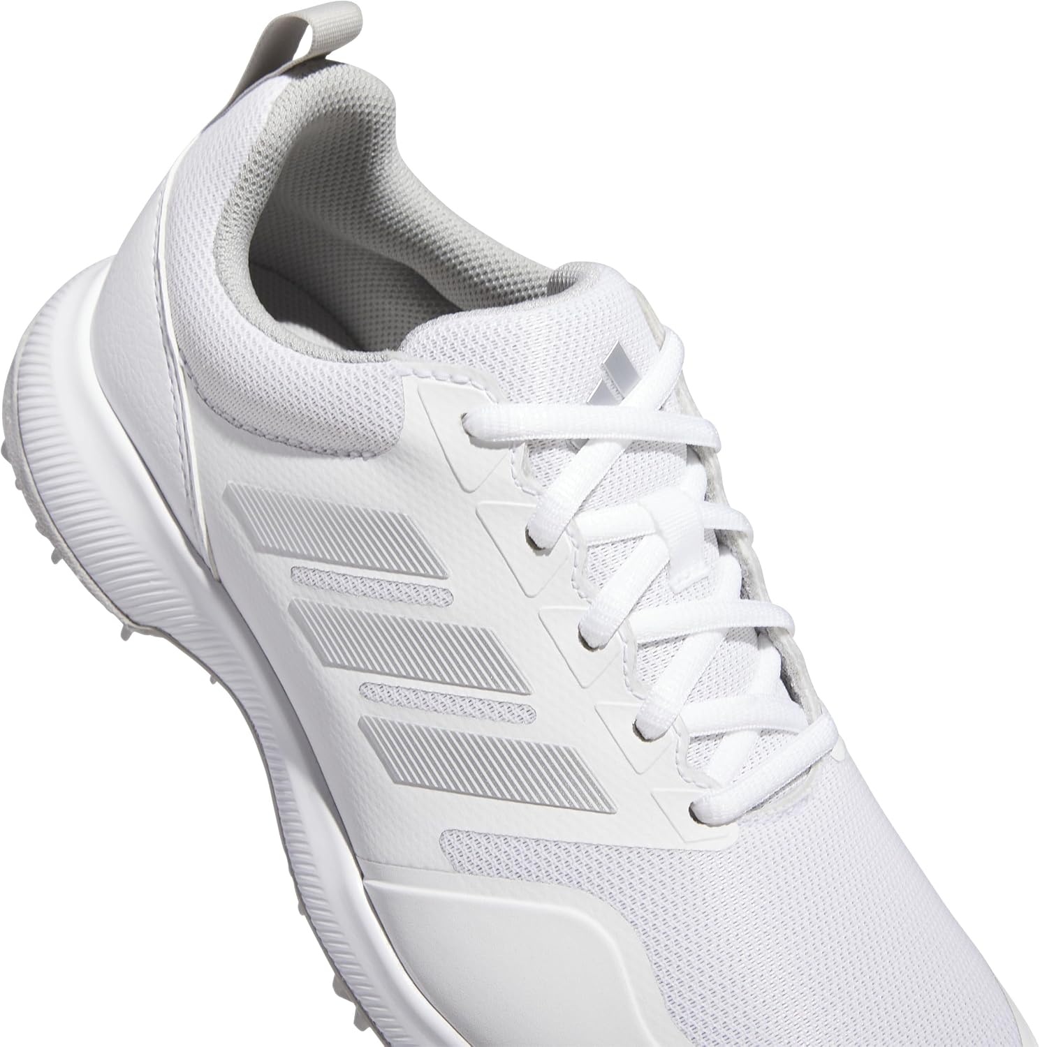 image:imageadidas Womens Tech Response 30 Golf Shoes ShoesCloud White Grey Two Silver Metallic